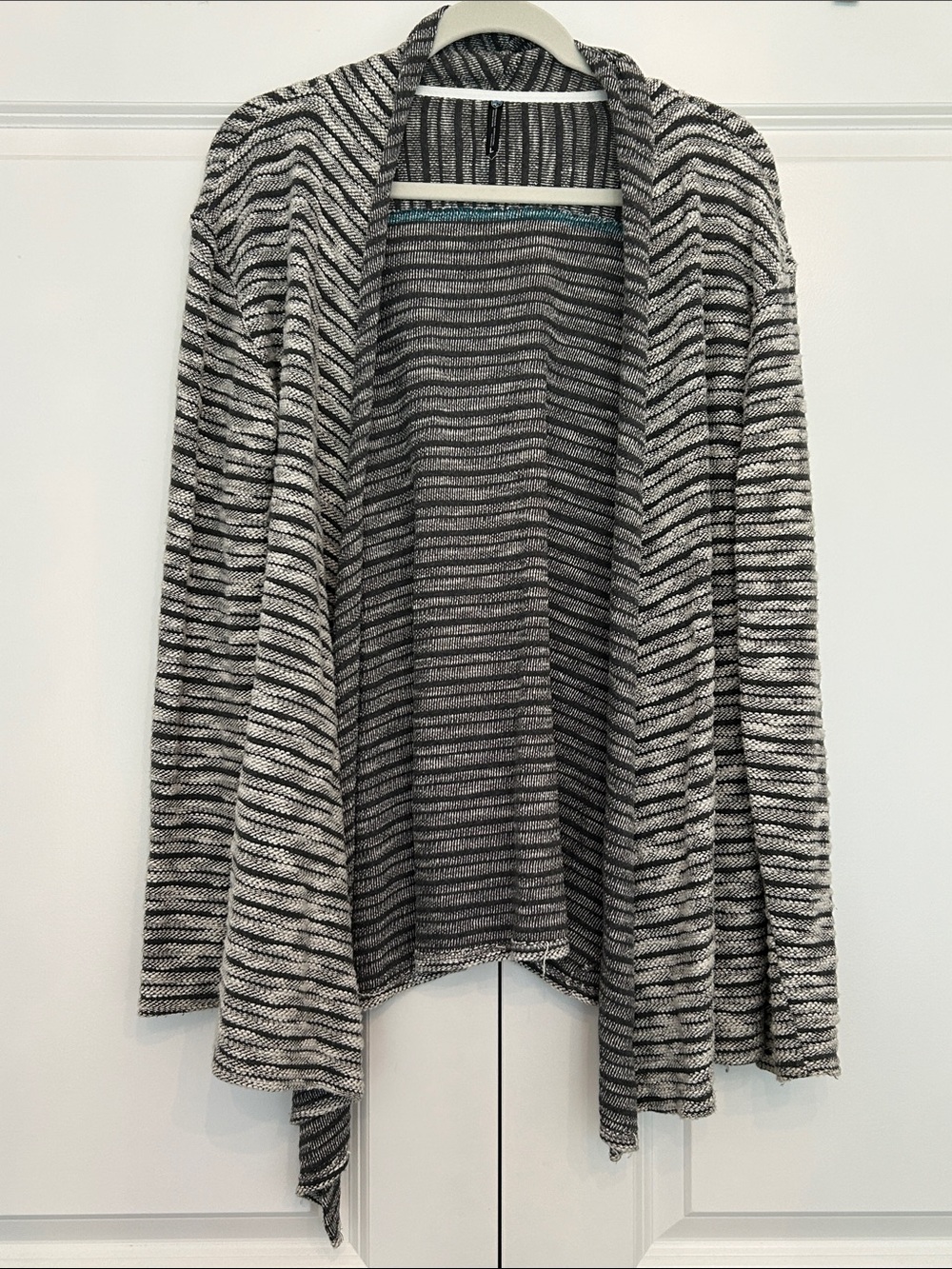 Kuhl Striped Open-Front Cardigan